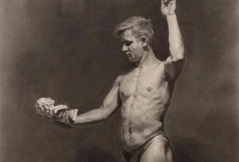 烏克蘭國家藝術學院，優秀人體素描！